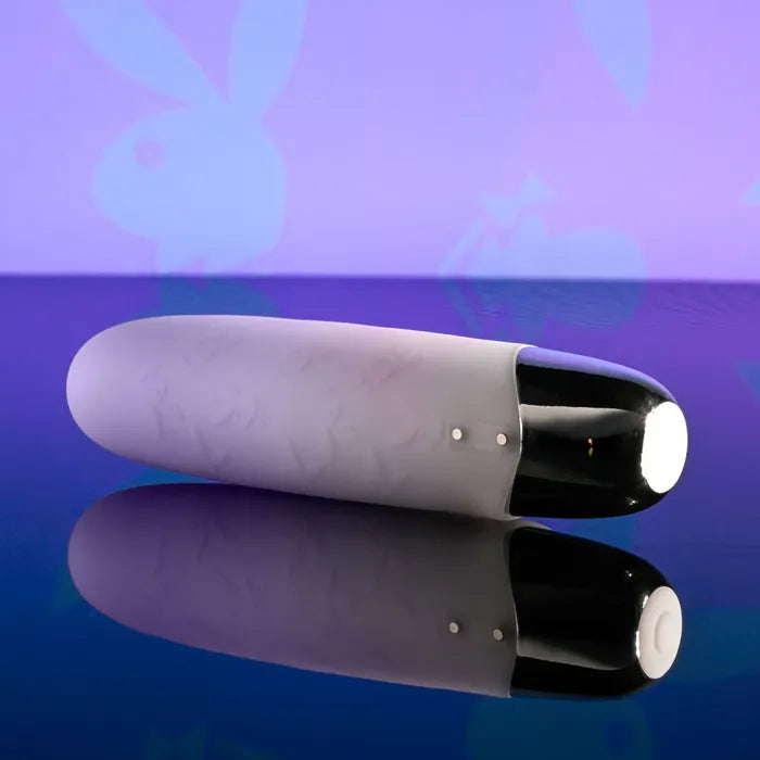Playboy Pleasure BUNNY BUNCH USB Rechargeable Bullet Vibrator Pearl Playboy Pleasure