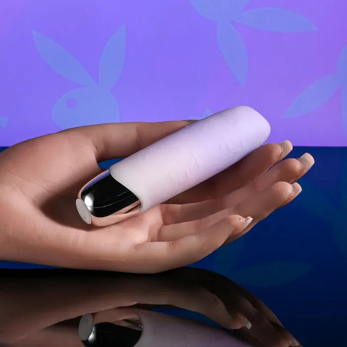 Playboy Pleasure BUNNY BUNCH USB Rechargeable Bullet Vibrator Pearl Playboy Pleasure