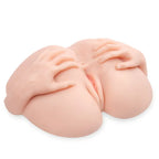 Zolo Stroke Off Vibrating Spread Wide Pussy & Ass Lifesize Vibrating Doggy Style Masturbator Flesh Zolo