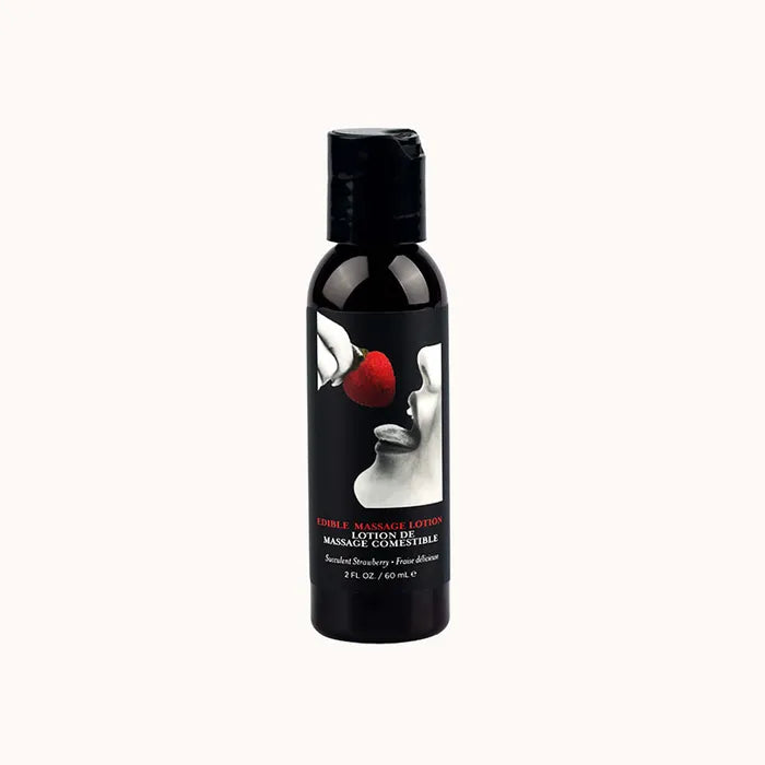 Earthly Body Flavoured Edible Massage Lotion 60ml Secondary image