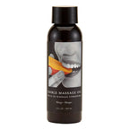 Earthly Body Flavoured Edible Massage Oil 59ml Bottle Earthly Body