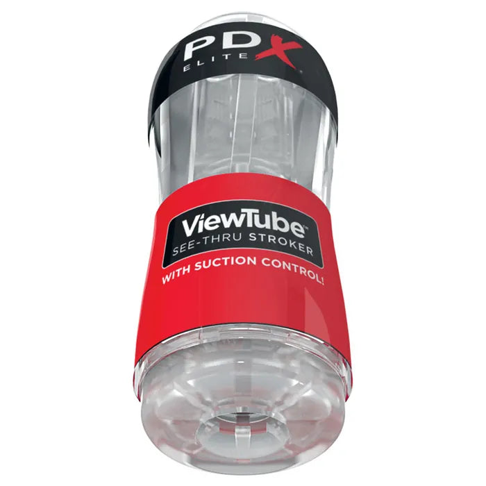 Pipedream Extreme Toys Elite ViewTube Stroker Clear Pipedream