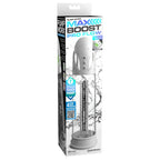 Pipedream Pump Worx Max Boost Pro Flow USB Rechargeable Waterproof Auto Penis Pump White / Clear Pipedream