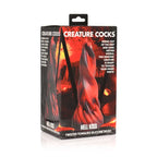 XR Brands Creature Cocks Hell Kiss Fantasy Dildo 18.8cm Red XR Brands