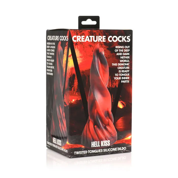 XR Brands Creature Cocks Hell Kiss Fantasy Dildo 18.8cm Red XR Brands