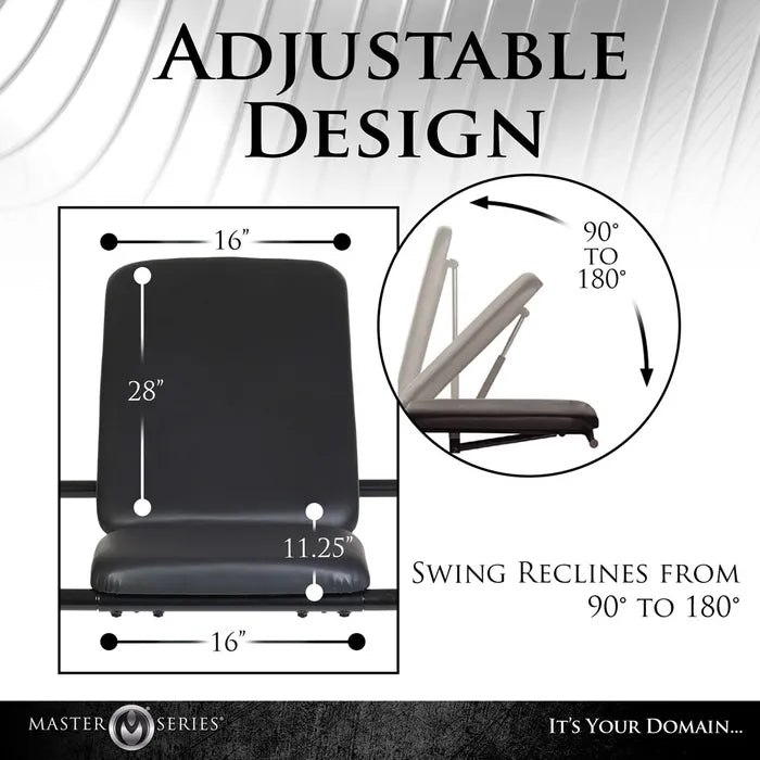 XR Brands Master Series Throne Adjustable Sex Sling With Stand XR Brands