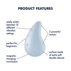 Satisfyer Dew Drop USB Rechargeable Stimulator Satisfyer