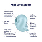 Satisfyer Sassy Seal -USB Rechargeable Air Pulse Stimulator Satisfyer