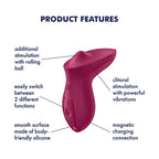 Satisfyer Exciterrr USB Rechargeable Stimulator Satisfyer