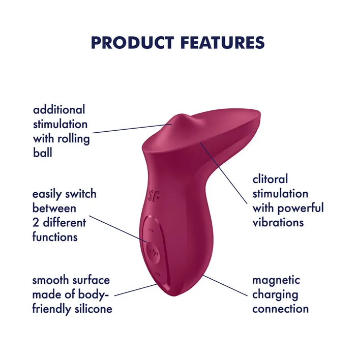Satisfyer Exciterrr USB Rechargeable Stimulator Satisfyer