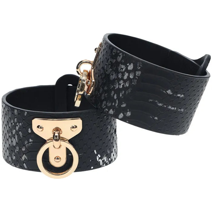 OUCH! Florence Collection Handcuffs Restraints Black Shots Toys