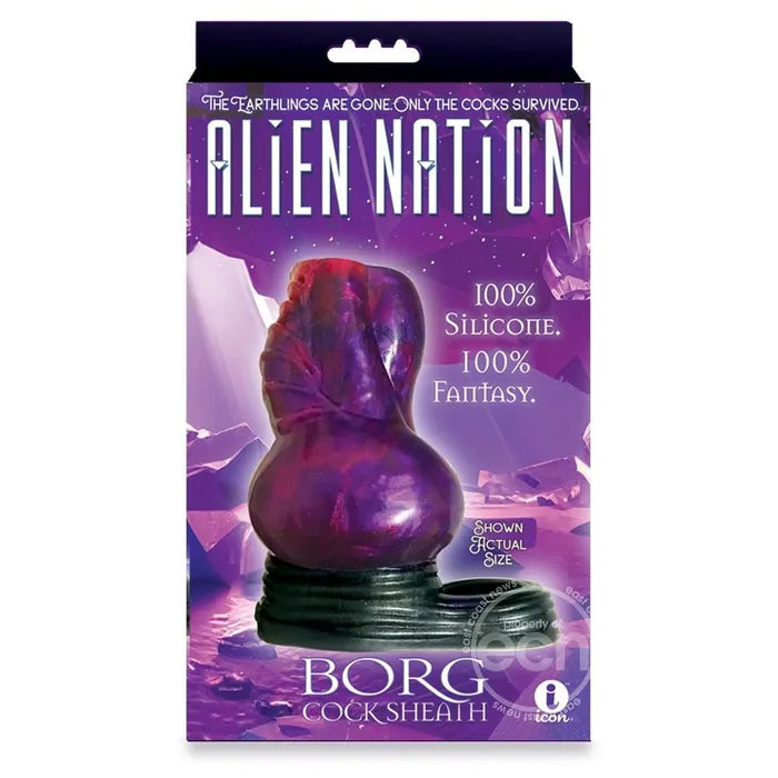 Icon Brands Alien Nation Borg Penis Sheath 11.5cm Secondary image
