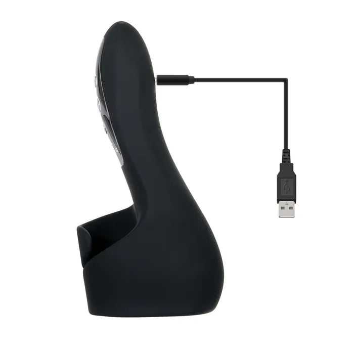 Gender X THE EMBRACE USB Rechargeable Male Vibrator Black Gender X