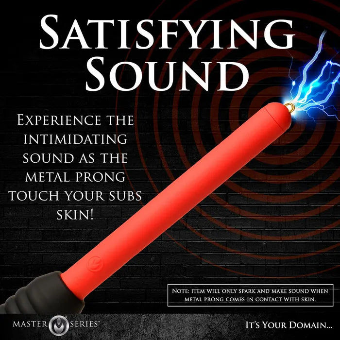 XR Brands Master Series Spark Rod Zapping EWand Black / Red XR Brands