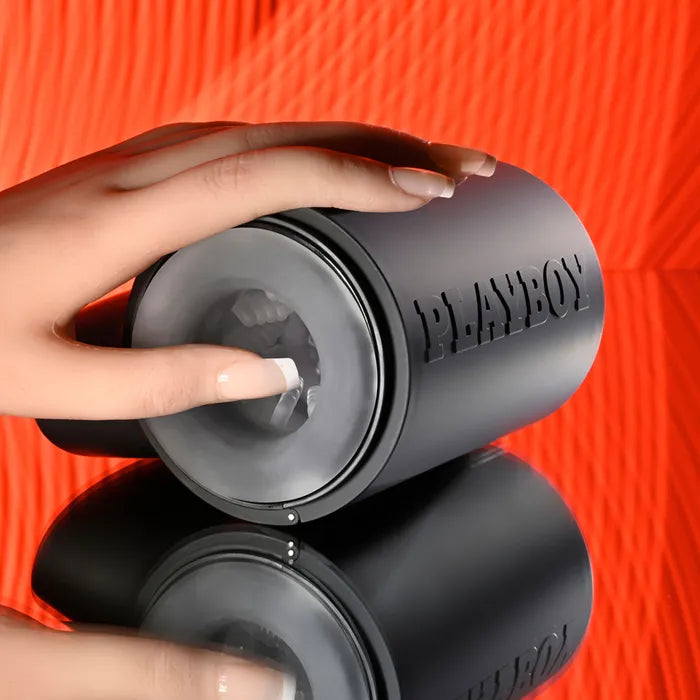 Playboy Pleasure COME ALONG USB Rechargeable Vibrating Stroker Playboy Pleasure