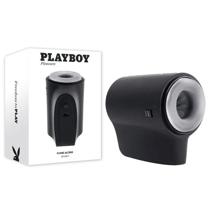 Playboy Pleasure COME ALONG USB Rechargeable Vibrating Stroker Playboy Pleasure Main image