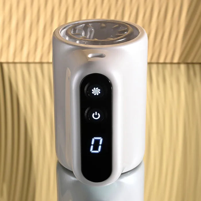 Playboy Pleasure SPIN DOCTOR USB Rechargeable Vibrating & Spinning Stroker White Playboy Pleasure