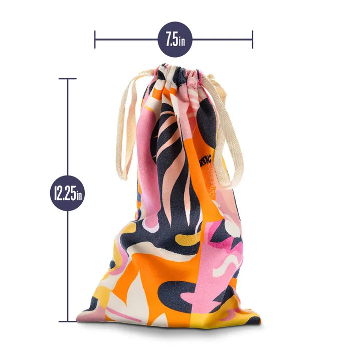 Blush Novelties The Collection Burst Cotton Toy Storage Bag Blush Novelties