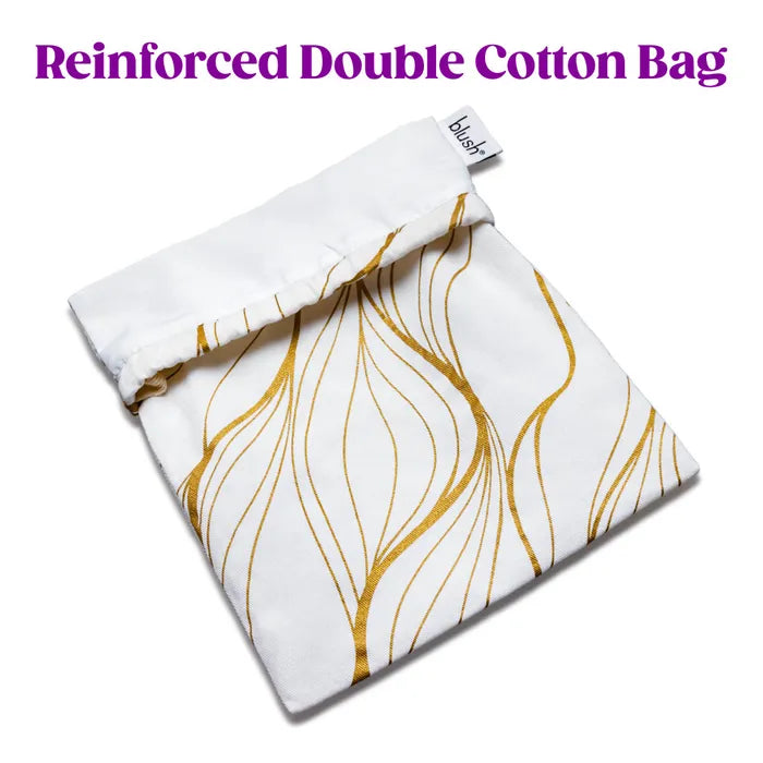 Blush Novelties The Collection Embrace Cotton Toy Storage Bag Blush Novelties