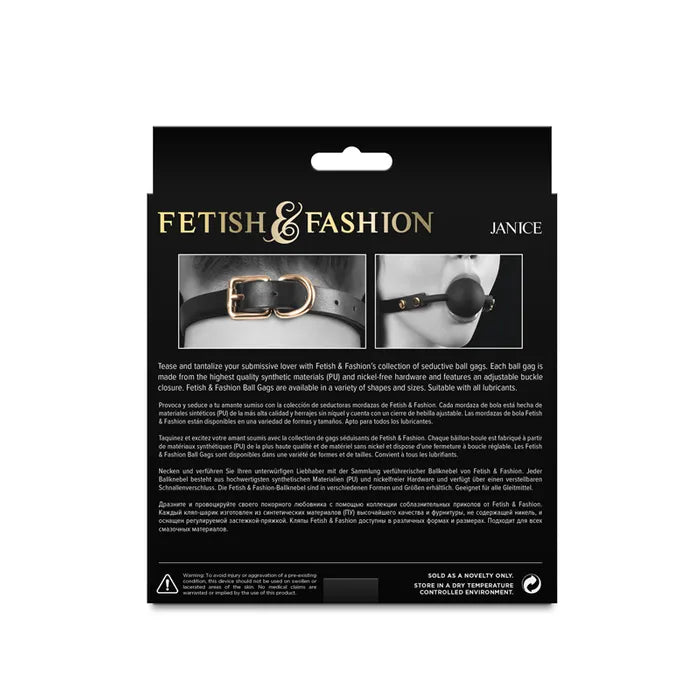 NS Novelties Fetish & Fashion Janice Mouth Restraint NS Novelties
