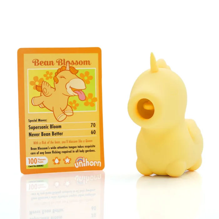 Creative Conceptions Unihorn Bean Blossom USB Rechargeable Flicking Stimulator Creative Conceptions