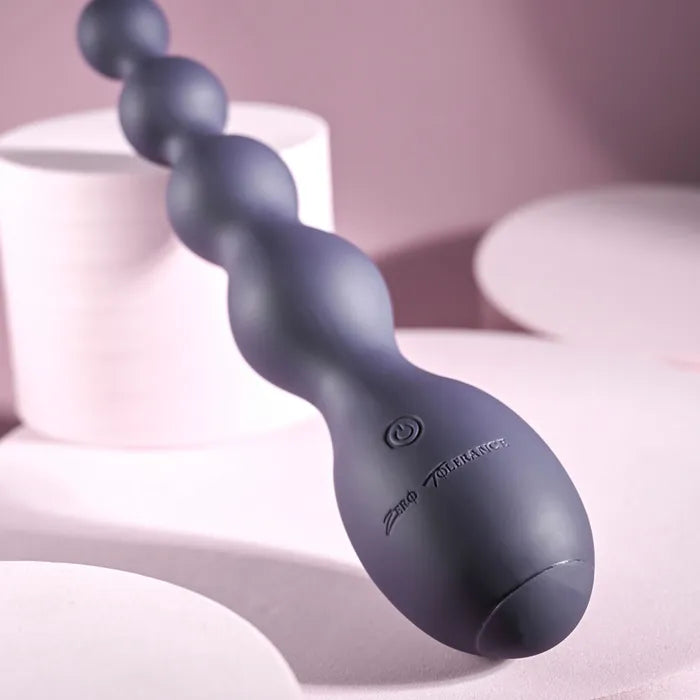Zero Tolerance RUMPY BUMPY USB Rechargeable Vibrating Anal Beads Zero Tolerance