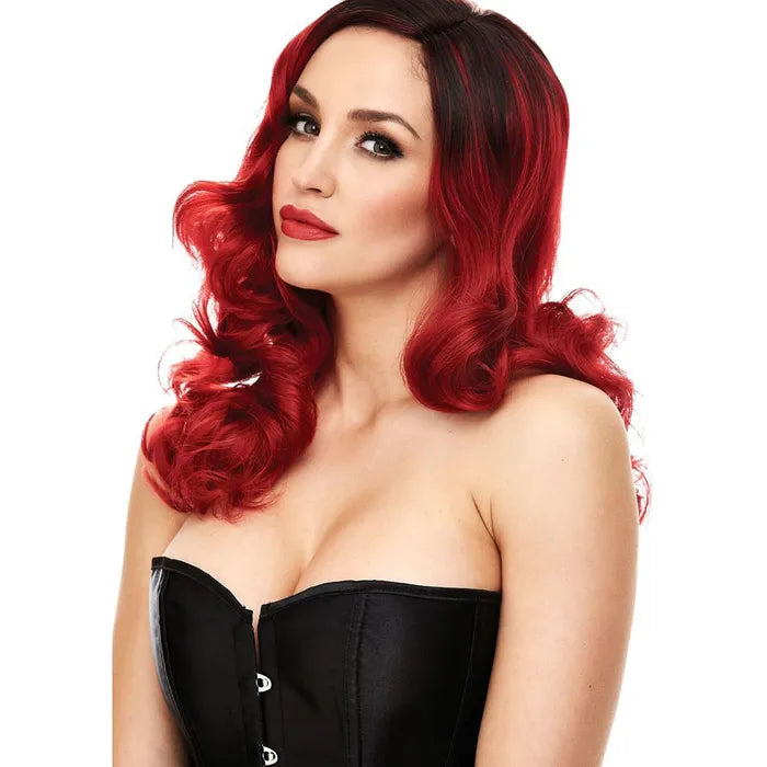 Xgen Products PLEASURE WIGS Candice Wig Red / Black Xgen Products Main image