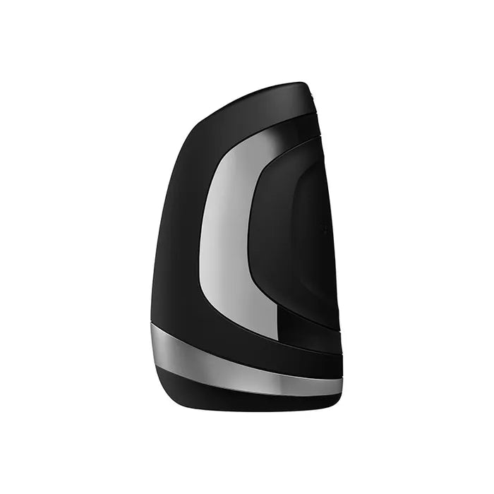 Satisfyer Men Heat Vibration USB Rechargeable Masturbator Black Satisfyer