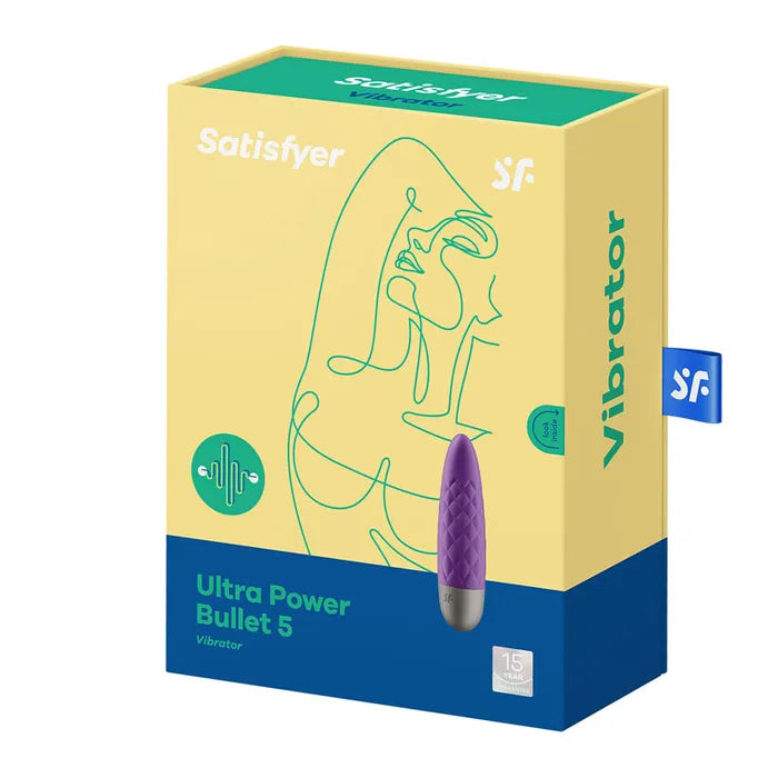 Satisfyer Ultra Power Bullet 5  USB Rechargeable Bullet Vibrator Satisfyer