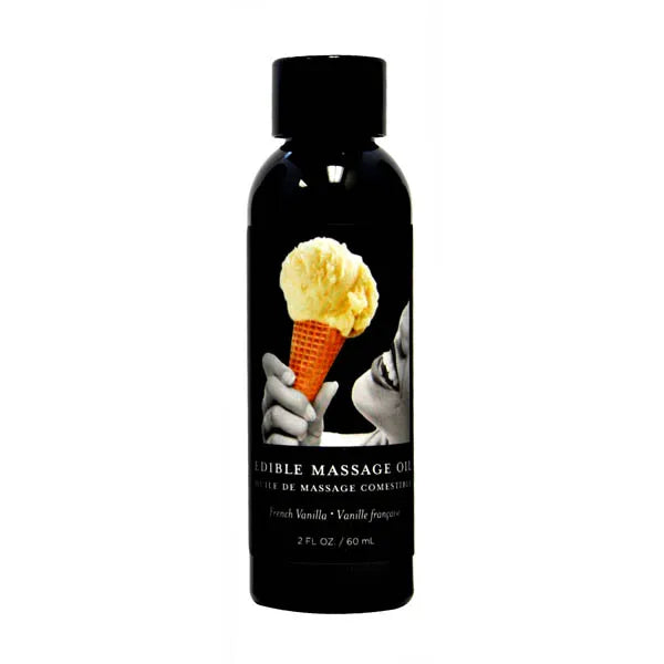 Earthly Body Flavoured Edible Massage Oil 59ml Bottle Secondary image