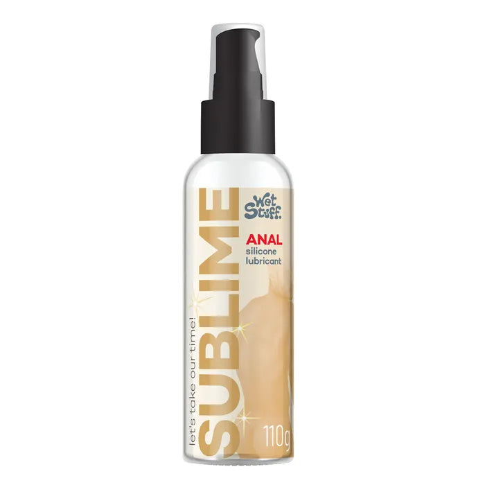 Wet Stuff Sublime Anal Silicone Lubricant 125g Pump Bottle Secondary image