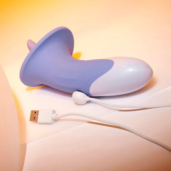Evolved LIX & KISSES USB Rechargeable Flicking Tongue Stimulator 18.7cm Evolved