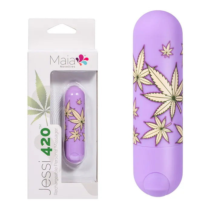 Maia Jessi 420 USB Rechargeable Bullet Vibrator 7.6cm Maia Toys