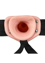 REALROCK Hollow Strap-on - 20.5 cm Flesh - Flesh 20.5 cm Hollow Strap-On Shots Toys