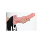 Shots Toys REALROCK Hollow Strap On With Balls 23cm Shots Toys