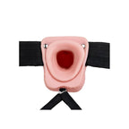 Shots Toys REALROCK Hollow Strap On With Balls 23cm Shots Toys