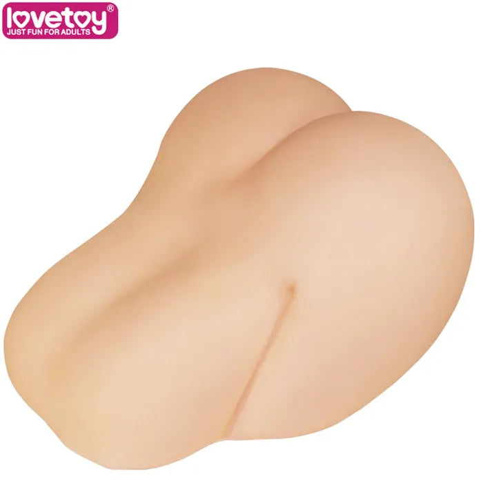 Lovetoy Feel Me Bare Perfect Pussy & Ass Doggy Style Masturbator Flesh Lovetoy