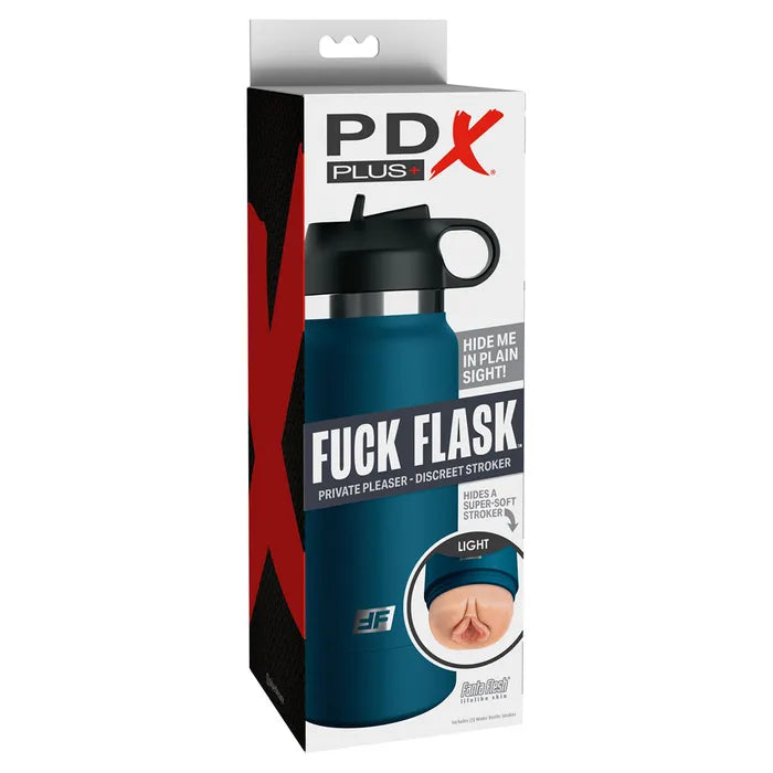 Pipedream PDX Plus Fuck Flask Private Pleaser Discreet Vagina Stroker Flesh Secondary image