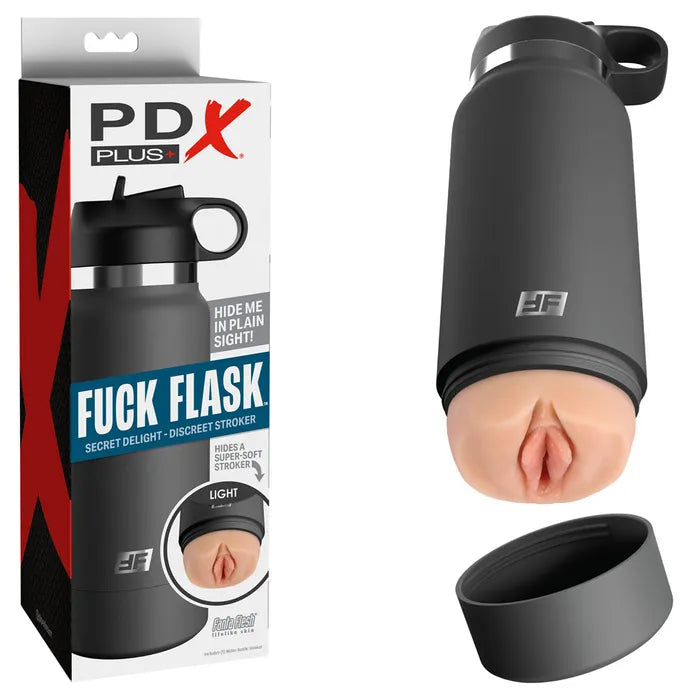 Pipedream PDX Plus Fuck Flask Secret Delight Discreet Vagina Stroker Flesh Pipedream Main image
