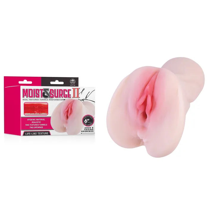 Excellent Power Moist & Surge II  Dual Layer Vagina Stroker Flesh Excellent Power Main image