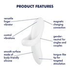 Satisfyer Bold Lover USB Rechargeable Finger Stimulator Satisfyer