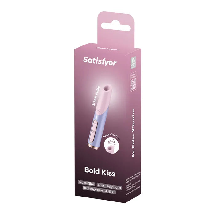 Satisfyer Bold Kiss USB Rechargeable Air Pulse Stimulator Satisfyer
