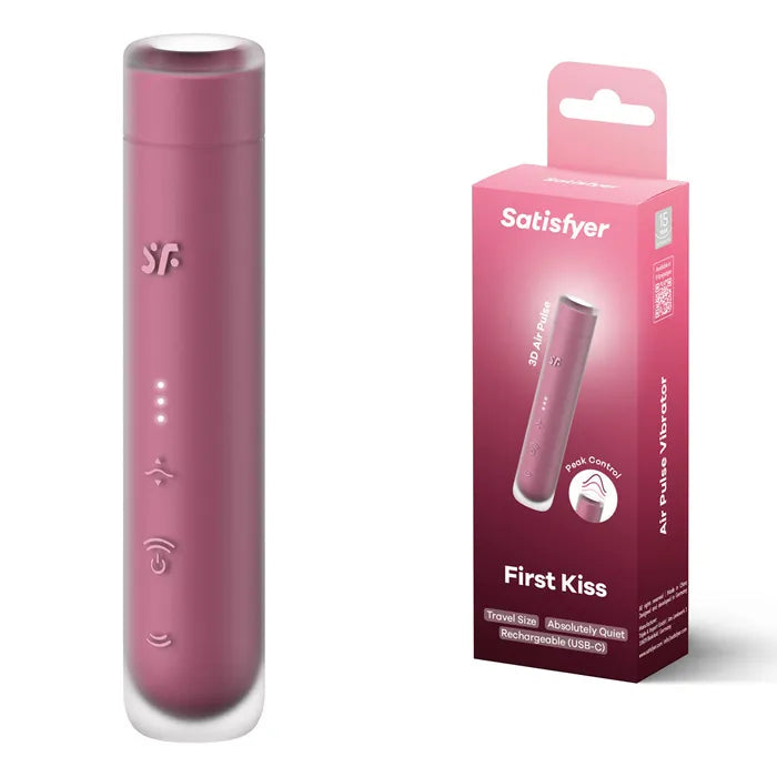 Satisfyer First Kiss USB Rechargeable Air Pulse Stimulator Satisfyer Main image