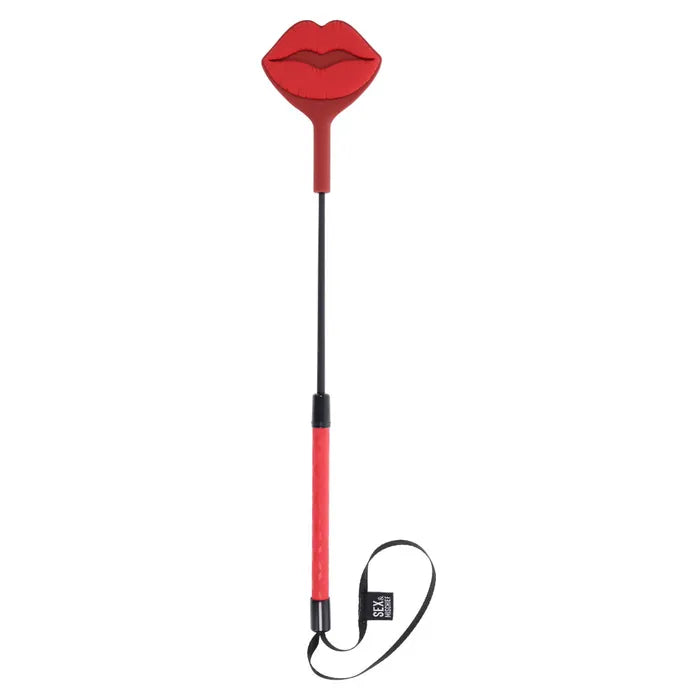 Sportsheets S&M Exs & Ohs Kiss Crop Silicone Tipped Crop Whip Sportsheets