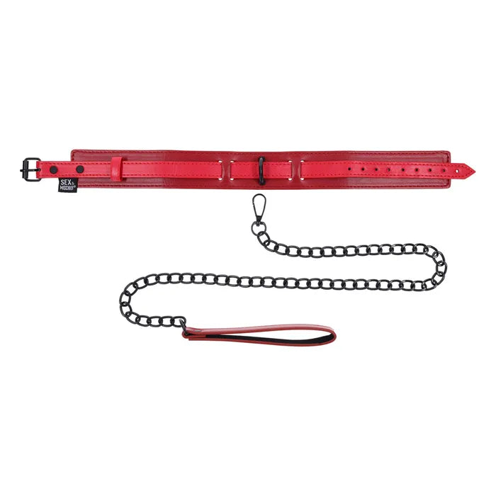 Sportsheets S&M Exs & Ohs Collar & Leash Neck Restraint Sportsheets