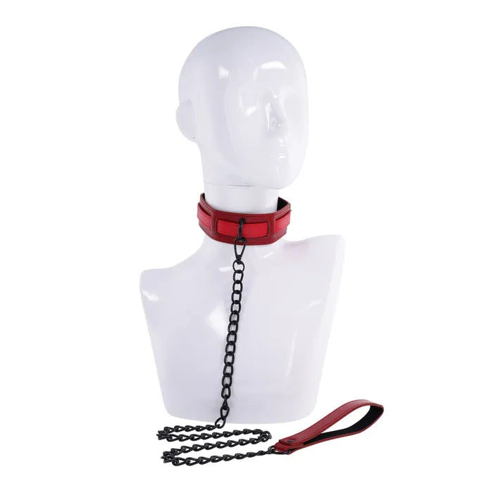 Sportsheets S&M Exs & Ohs Collar & Leash Neck Restraint Sportsheets
