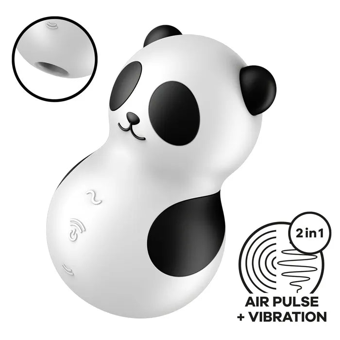 Satisfyer Pocket Panda USB Rechargeable Air Pulse Stimulator Secondary image