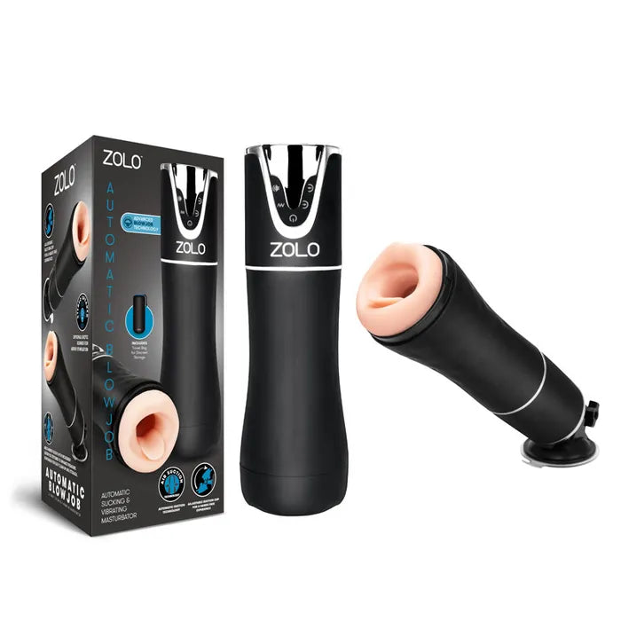 Zolo Automatic Blowjob USB Rechargeable Auto Masturbator Zolo Main image