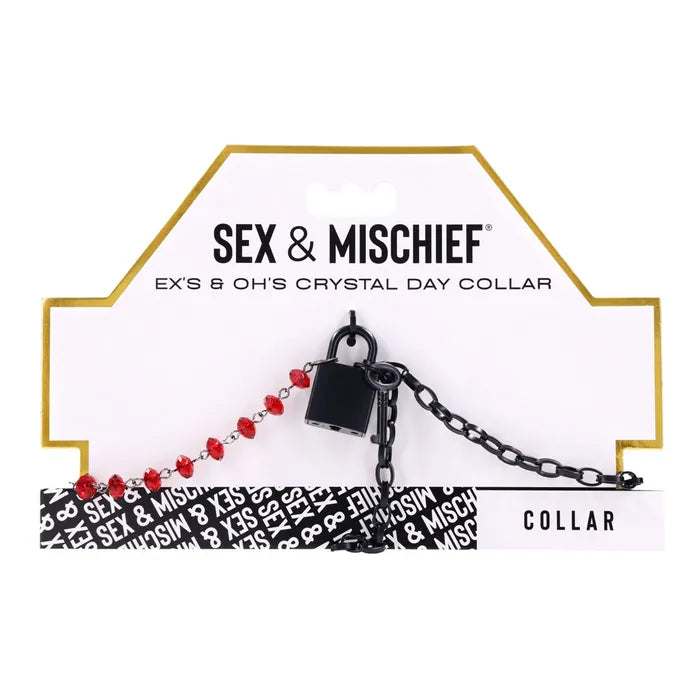 Sportsheets S&M Exs & Ohs Crystal Day Collar Jewellery Sportsheets