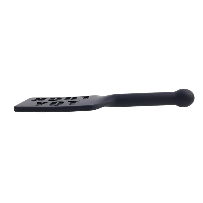 EDGE FUCK TOY Silicone Paddle Silicone Spanking Paddle Black Sportsheets
